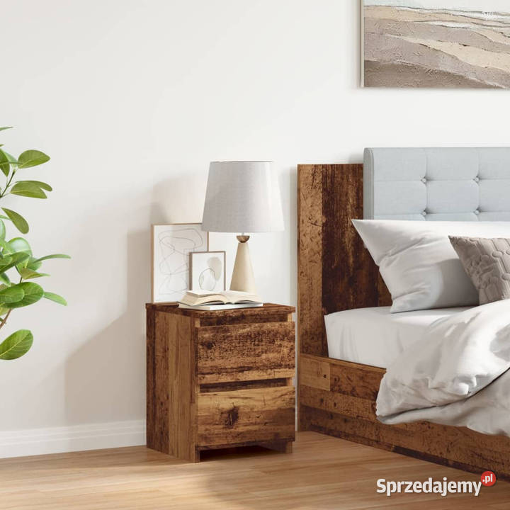 Szafka nocna stare drewno 30x30x40 materiał Warszawa