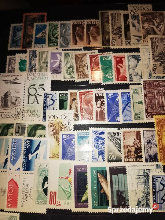 Znaczki polskie kasowane 1918 do lat 60 Puławy