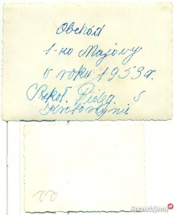 Obchód 1 Majowy 1959 Pochód Pielęgniarek Ostrów Wielkopolski