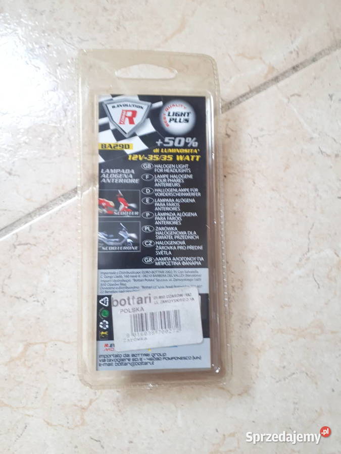 FIRMOWA WĄSKA ŻARÓWKA BA 20DBA 29D HOMOLOGACJA Oświetlenie śląskie Czyżowice sprzedam