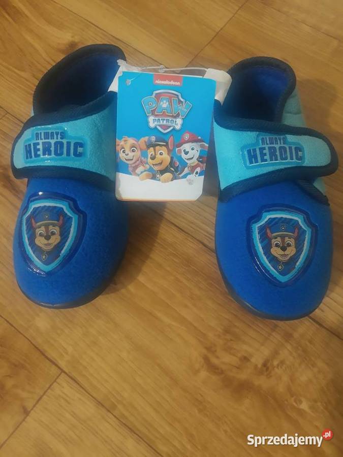 Buty kapcie psi patrol na rzepy rozmiar 27 nowe Rzepy lubelskie Karczmiska Pierwsze sprzedam