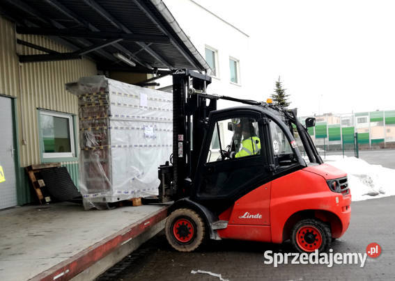 Manitou linde wózek widłowy wynajem wózków Borkowo