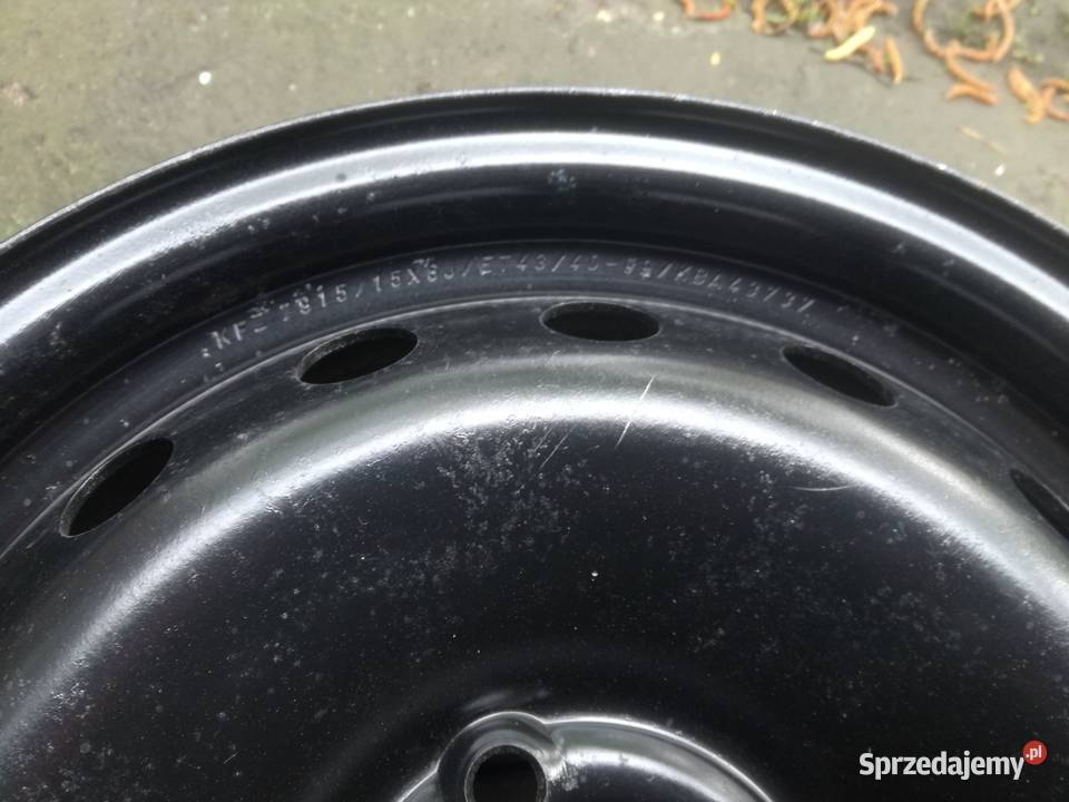 Felgi stalowe 15 Fiat Opel Średnica 15" Kalisz