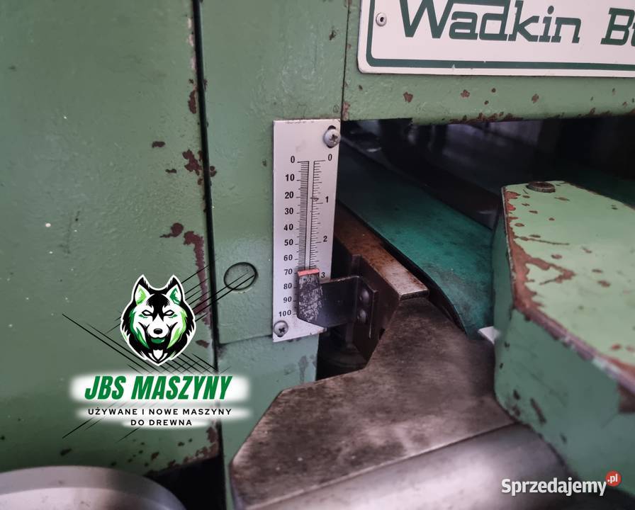 Grubościówko wyrówniarka WADKIN 4 stronna Produkcja Wolica Druga