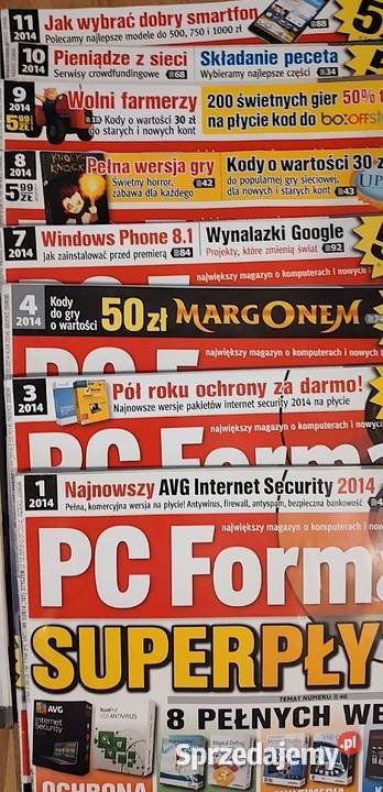 czasopisma PC z płytami Bukowno