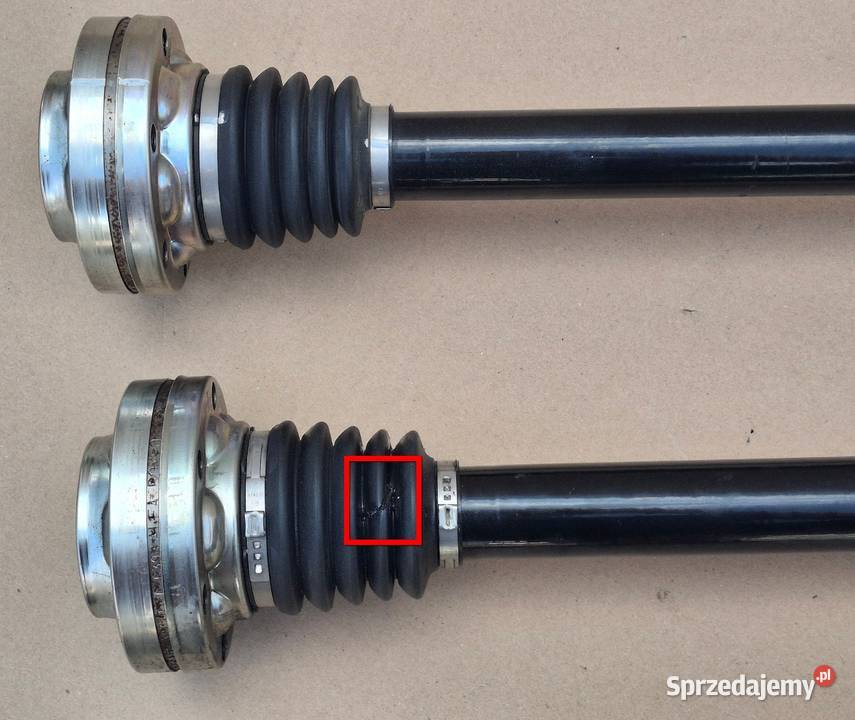 MASERATI MC20 PÓŁOŚ NAPĘDOWA LEWA PRAWA KOMPLET osobowe Bieleń