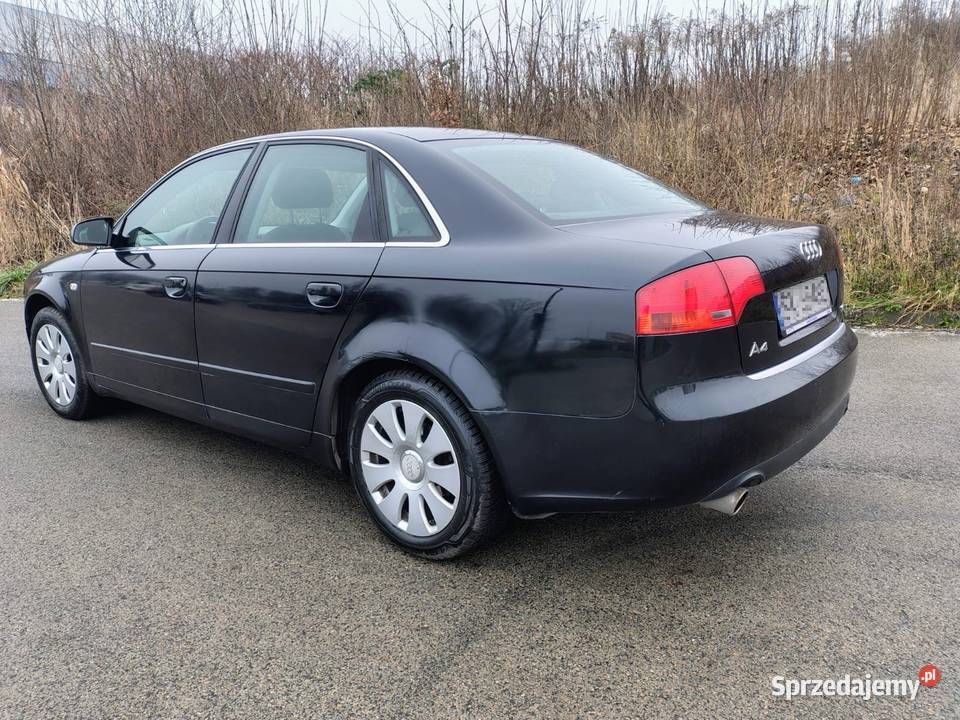 Audi A4 B7 Quattro 4x4 BenzynaLPG 2006 czarny śląskie Mysłowice