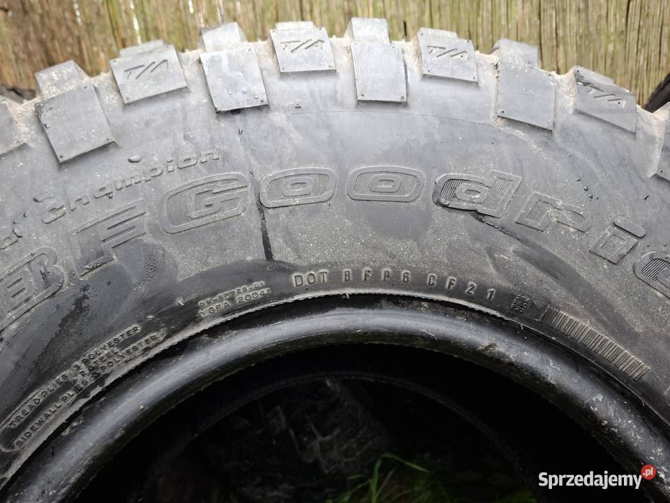 4 x BFGoodrich 33X125R15 MUD TERRAIN TA 2 całoroczne mazowieckie Leszno