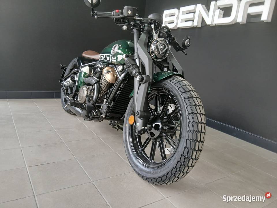 Motocykl Benda Napoleon Bob 125 retro green 2026