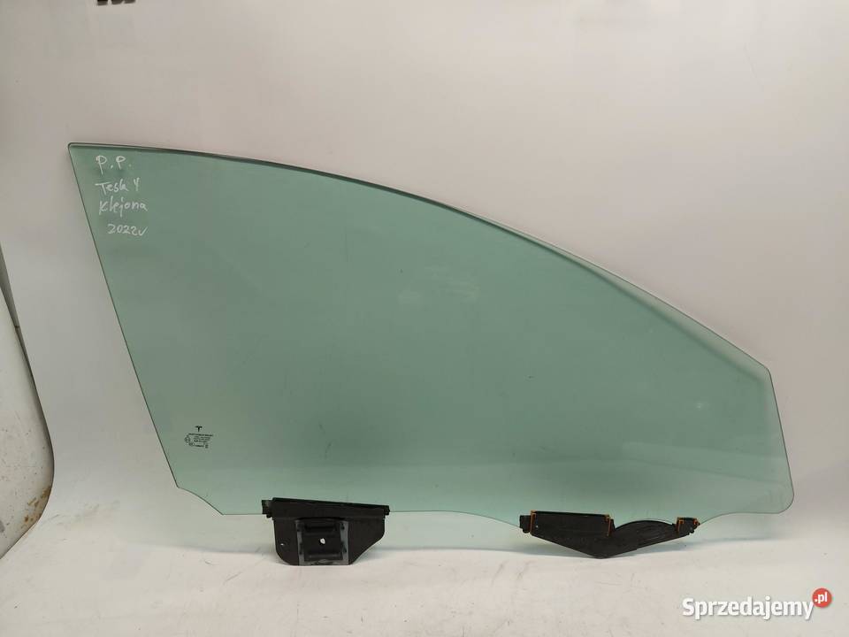 TESLA MODEL Y 2022 Szyba przód prawa podwójna
