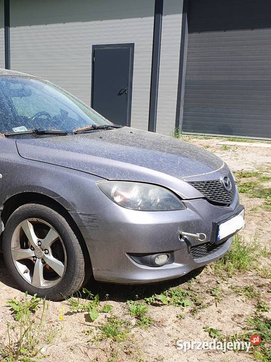 Front zderzak maska pas przedni lampy mazda 3 Gorzów Wielkopolski