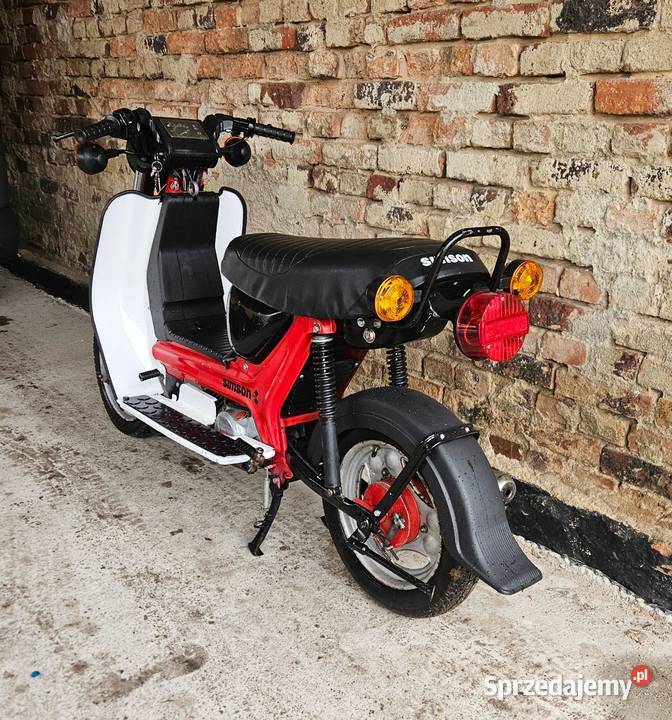 Simson SR50 zarejestrowany Brzeg