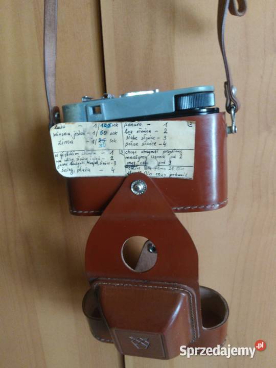 Aparat retro Smiena 6 i futerał do Zorki łódzkie Łódź sprzedam