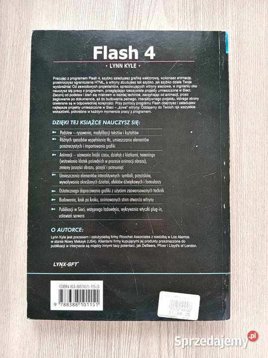 Flash 4 Lynn Kyle ISBN 9788388101151 sprzedam