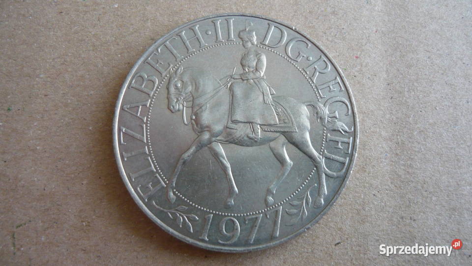 Moneta medal Elizabeth II 1977  25 New Pence Silver Jubilee