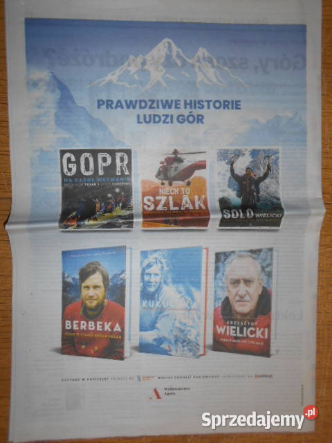 Góry na 4 pory roku dwa dodatki Gazeta Wyborcza Parczew sprzedam