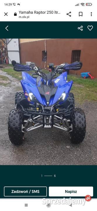 Yamaha Raptor 250 Wyszków