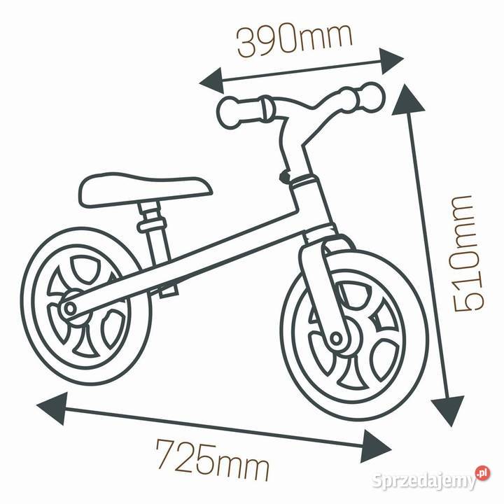 Rower Biegowy Smoby 770210 10 Biały Brązowy Nosidełka i chodziki Brzozów sprzedam