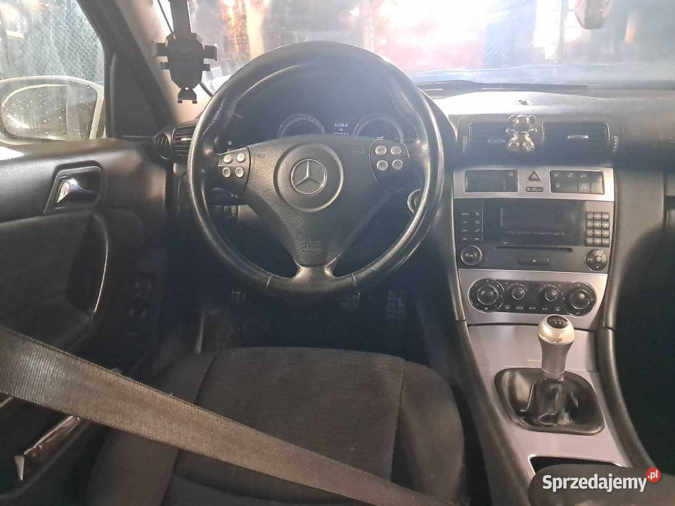 Mercedes C C 200 CDI srebrny Łódź