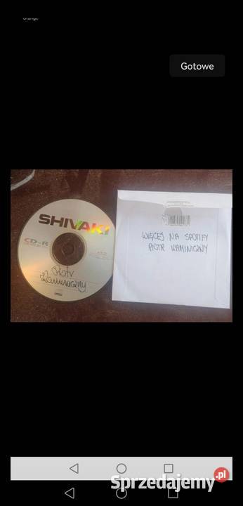 Sprzedam płytę z piosenkami zbieram na wakacie i Kostrzyn