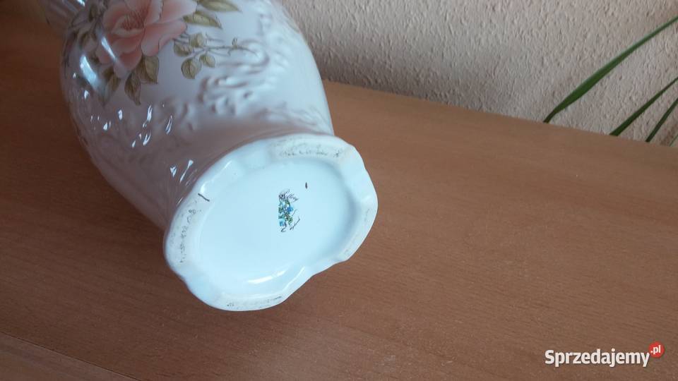 Piękny duży wazon na kwiaty Conway Pottery Sosnowiec