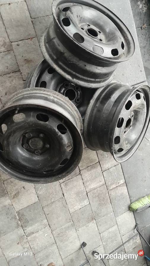 Felgi stalowe skoda vw 15 komplet Średnica 15" Oświęcim