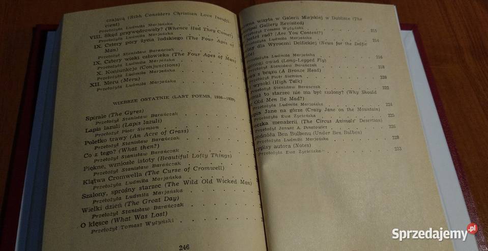 Poezje wybrane William Butler Yeats wybrał pomorskie