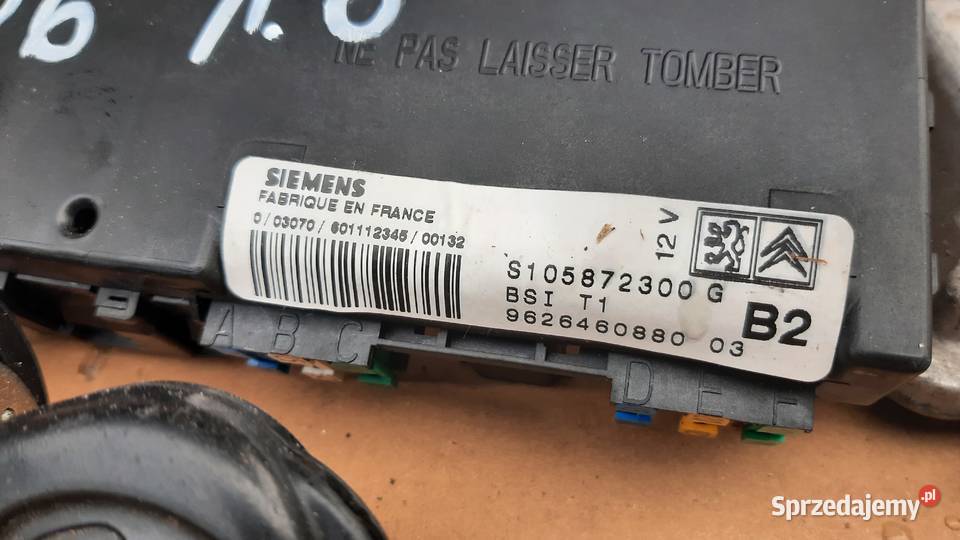 zestaw startowy Peugeot 206 16 8V 9632694280 Dębno