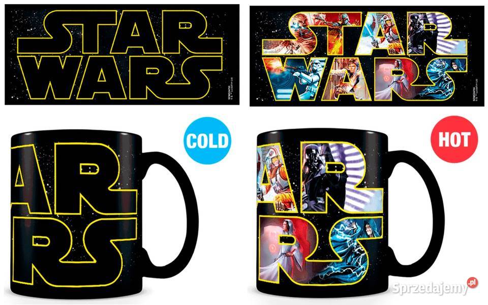 Kubek Star Wars Zmienia Wygląd pod Wpływem czarny Mogilany