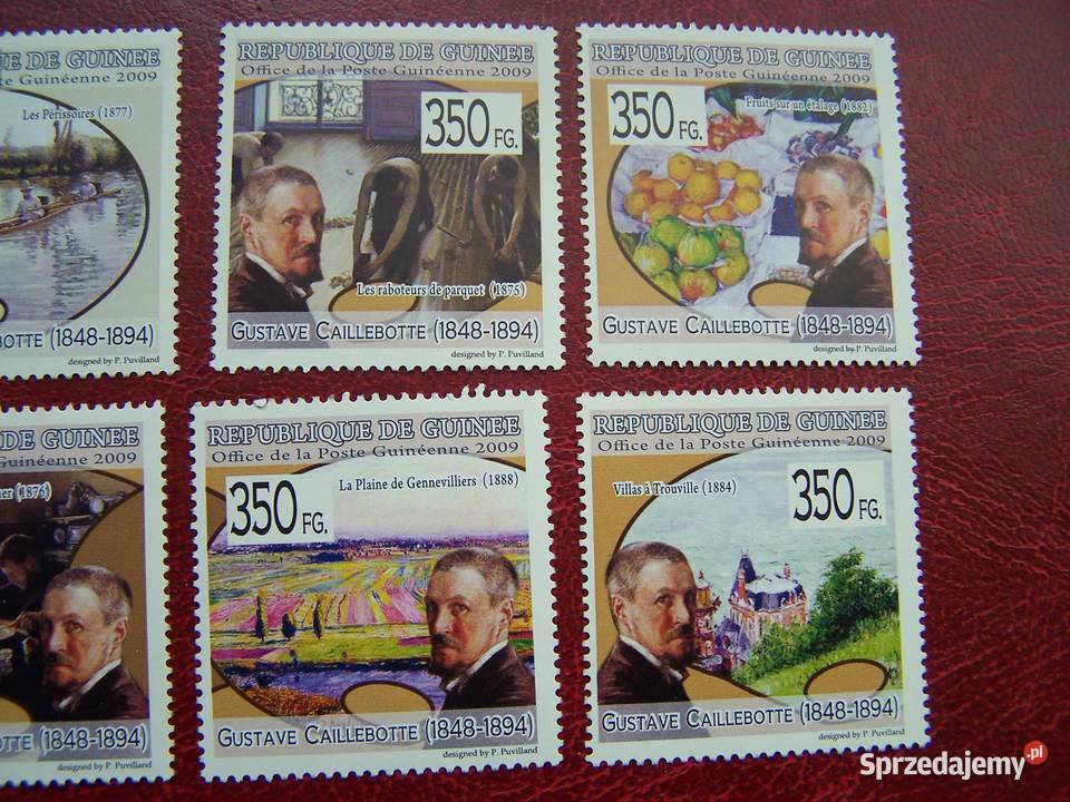 Gwinea 2009 MNH Sztuka Malarstwo Gustave sprzedam