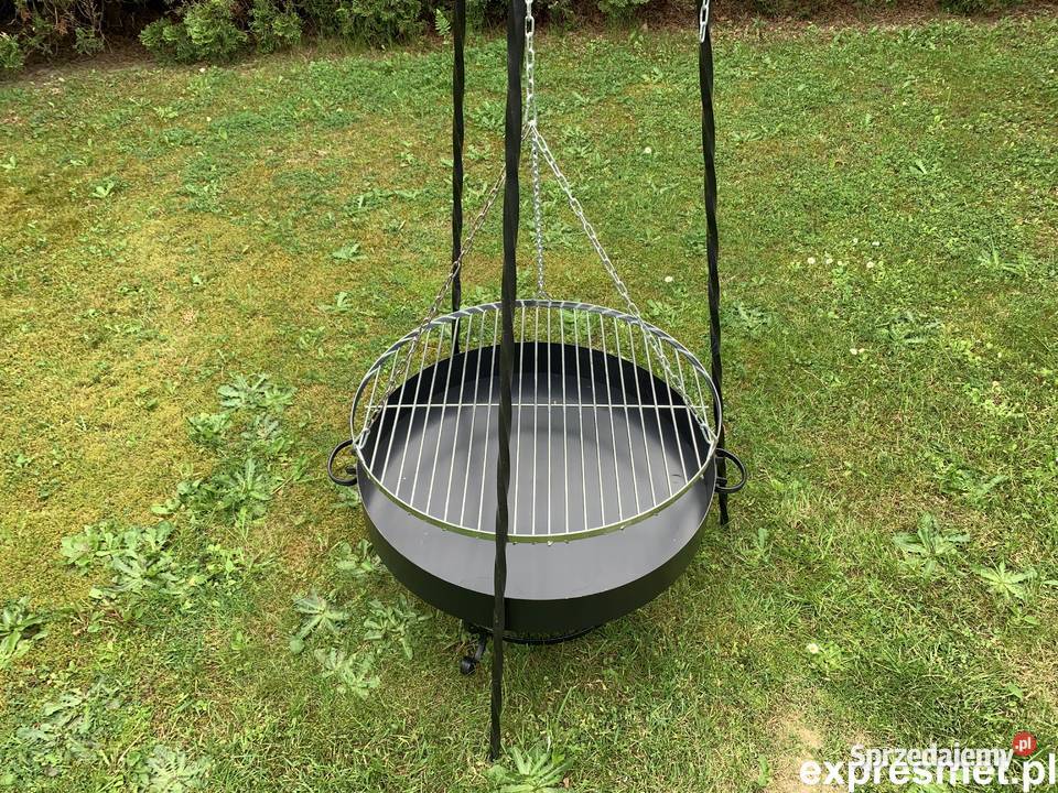GRILL TRÓJNÓG OGRODOWY NA OGNISKO STOJAK Z Wrocław
