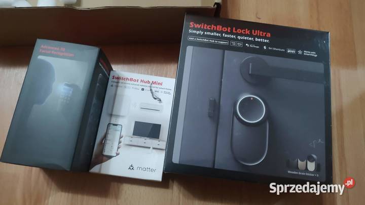 Zestaw SwitchBot Lock Ultra Keypad Vision Hub Pozostałe Pozostałe Książ Wielkopolski