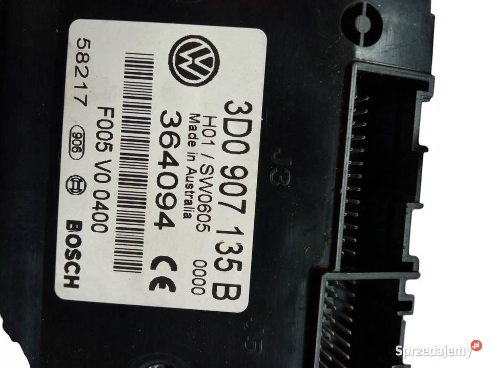 LAMPKA PODSUFITKI KOMPLET 3D0947136A Volkswagen świętokrzyskie
