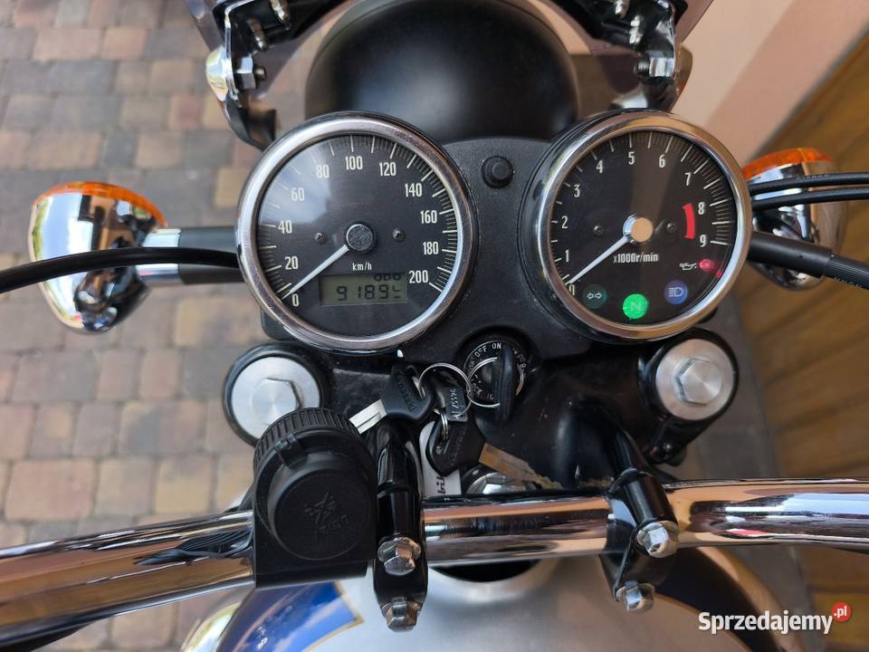 Kawasaki W650 1999 r z Niemiec Nowe Opony 91000km warmińsko-mazurskie