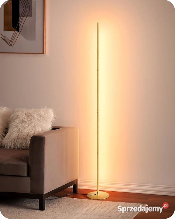 Lampa podłogowa EDISHINE LED o bezstopniowej Pozostałe Książ Wielkopolski sprzedam