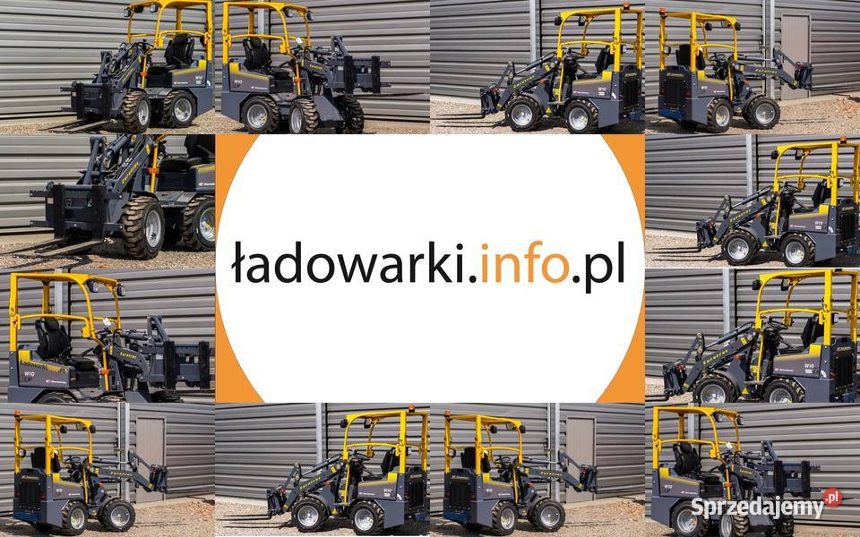 Mini ładowarka przegubowa Eurotrac W10 silnik Zabrze