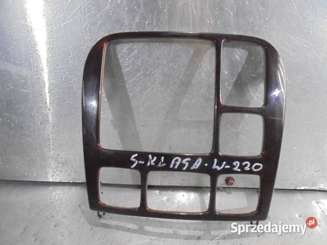 RAMKA OSŁONA PANELU MERCEDES W220 wielkopolskie sprzedam