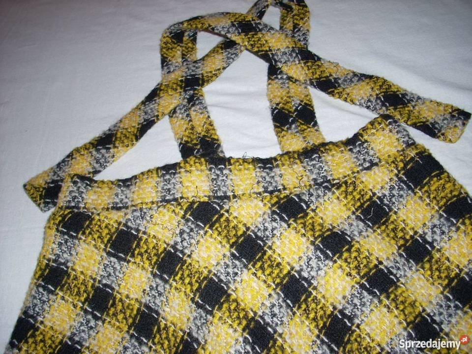 Ciepła Spódnica Rozkloszowana Wełna 32 34 j nowa Nowy Sącz