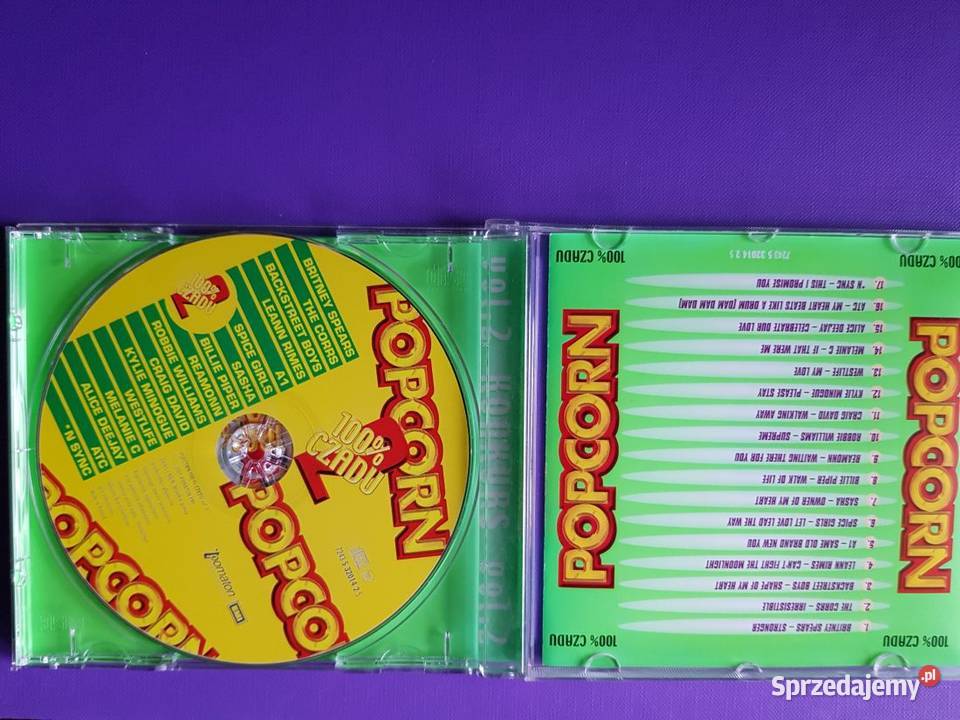 POPCORN 100 czadu 2 CD składanka Kielce