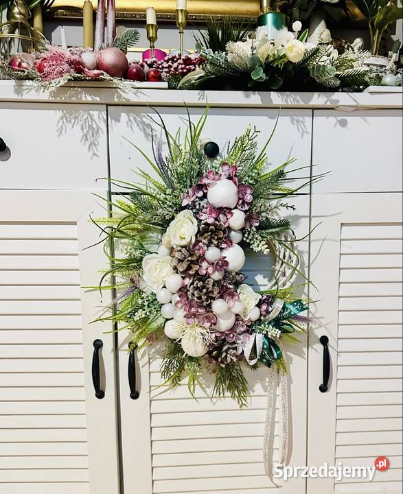 Wianek Boże Narodzenie Premium uroczy duży Przysucha