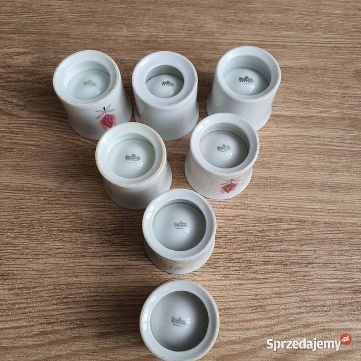 Rosenthal kieliszki do jajek Porcelana i szkło