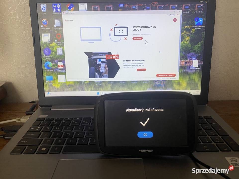 Nawigacja TomTom GO 50 Dożywotnia aktualizacja GPS i akcesoria