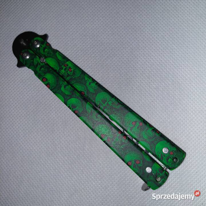 NÓŻ MOTYLKOWY TRENINGOWY TĘPY MOTYLEK DO Wołowice