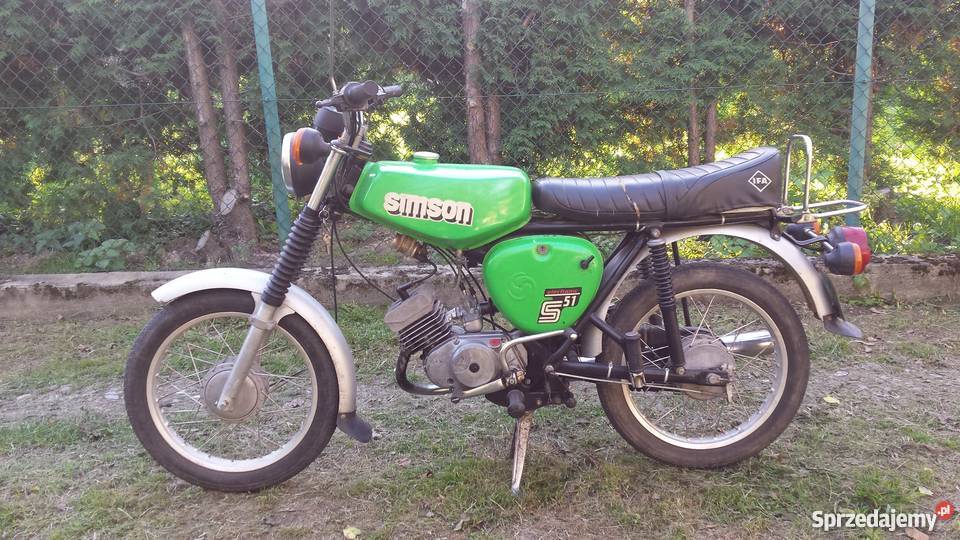 Simson S 51 Elektronik 1985 podkarpackie Krosno