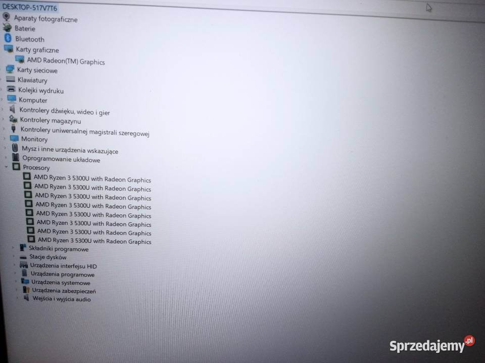 Ryzen HP 3 5300u Okonek