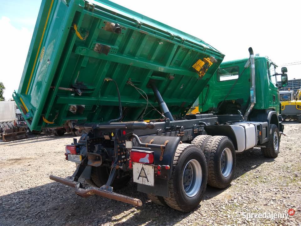 SCANIA G 440 6X6 KIPER MEILLER BORDMATIK ACTROS Napęd 2 lub więcej osi