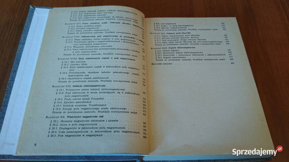Kurs Fizyki tom 2 Elektryczność i magnetyzm Kultura i Rozrywka Gdańsk sprzedam