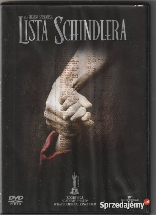 SCHINDLERS LIST LISTA SCHINDLERA 2DVD Filmy mazowieckie Pruszków
