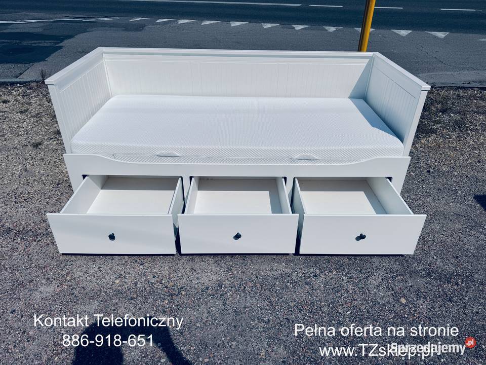 IKEA HEMNES Leżanka Łóżko z 3 szufladami 2 Rybnik sprzedam