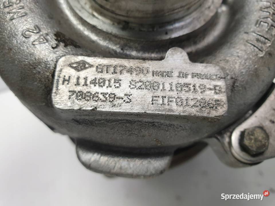 TURBOSPRĘŻARKA Volvo S40 V40 19 D DCI 8200110519 Chełm